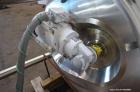 Used- Stainless Fabrication Pressure Tank, 440 Gallon, 316 Stainless Steel, Vertical. 42