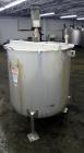 Used Stainless Fabrication Tank, 150 Gallon, 304 Stainless Steel, Vertical. Approximate 38