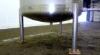 Used Stainless Fabrication Tank, 250 Gallon, 304 Stainless Steel, Vertical. Approximate 38