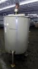 Used Stainless Fabrication Tank, 250 Gallon, 304 Stainless Steel, Vertical. Approximate 38