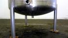 Used Stainless Fabrication Tank, 250 Gallon, 304 Stainless Steel, Vertical. Approximate 38
