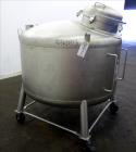 Used Stainless Fabrication Pressure Tank, 275 Gallon, 316L Stainless Steel, Vertical. 54