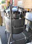 Used- Stainless Steel Fabrication Inc Pressure Tank, Approximately 132 Gallon (5