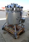 Used- Stainless Steel Fabrication Inc Pressure Tank, Approximately 132 Gallon (5