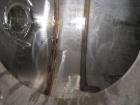 Used Steel Pro Pressure Tank, 300 Gallon, 316L Stainless Steel, Horizontal.  Internal rated 50 psi at 450 degrees F.  Built 2009, serial #18838, National Board #1452.