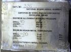 Used Steel-Pro Incorporated Pressure Tank, 100 Gallon, 316L Stainless Steel, Vertical. 30
