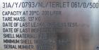 Used 52 Gallon Stainless Steel Terlet Terlotherm Pressure Tank