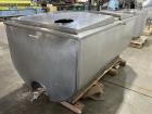 Used- Sunset Milk Cooler Tank, Model MC-300PX, Approximate 300 Gallon, Stainless Steel, Horizontal. Approximate 73