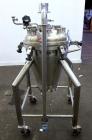 Used- 50 Liter Stainless Steel T&C Stainless Coned Pressure Tank