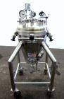 Used- 50 Liter Stainless Steel T&C Stainless Coned Pressure Tank