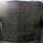 Used 50 Liter Stainless Steel T&C Stainless Coned Pressure Tank