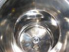 Used T&C Stainless Pressure Tank, 20 Liters (5.2 Gallons), 316L Stainless Steel, Vertical.  Approximately 12