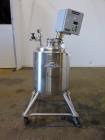 Used: T & C Pressure Vessel/Tank, 39 Gallon (150 liter), 316 Stainless steel, Ve