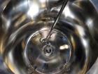 Used: T & C Pressure Vessel/Tank, 39 Gallon (150 liter), 316 Stainless steel, Ve