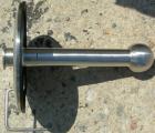 USED: T&C stainless pressure tank, 1000 liter (264 gallon), 316L stainless steel, vertical. 40