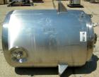 USED: T&C stainless pressure tank, 1000 liter (264 gallon), 316L stainless steel, vertical. 40