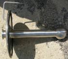 USED: T&C stainless pressure tank, 1000 liter (264 gallon), 316L stainless steel, vertical. 40