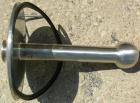 USED: T&C stainless pressure tank, 1000 liter (264 gallon), 316L stainless steel, vertical. 40