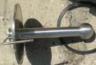 USED: T&C stainless pressure tank, 1000 liter (264 gallon), 316L stainless steel, vertical. 40