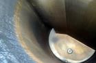 Used Stainless Steel Tank, Approximate 400 Gallon, Vertical.