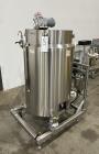 Used- Thermo Scientific Single Use Bioreactor, Model HyClone, 250 liter capacity, Stainless Steel. Open top, flat bottom she...