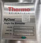 Biorreactor Usado Thermo Scientific de un solo uso, modelo HyClone, 1000 litros de capacidad, acero inoxidable. Cubierta sup...