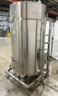 Used- Thermo Scientific Single Use Bioreactor, Model HyClone, 1000 liter capacity, Stainless Steel. Open top, flat bottom sh...