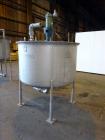 Used Tri-Canada Mix Tank, 300 Gallon, Model Paint Tank, 304 Stainless Steel, Ve