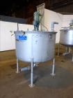 Used Tri-Canada Mix Tank, 300 Gallon, Model Paint Tank, 304 Stainless Steel, Ve