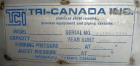 Used Tri-Canada Mix Tank, 300 Gallon, Model Paint Tank, 304 Stainless Steel, Ve