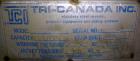 Used Tri-Canada Mix Tank, 300 Gallon, Model Paint Tank, 304 Stainless Steel, Ve