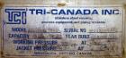 Used Tri-Canada Mix Tank, 300 Gallon, Model Paint Tank, 304 Stainless Steel, Ve