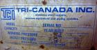 Used Tri-Canada Mix Tank, 300 Gallon, Model Paint Tank, 304 Stainless Steel, Ve