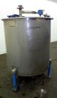 Used United Utensils Tank, 300 Gallon, Model VT-300, 304 Stainless Steel, Vertical. Approximate 45