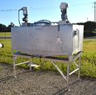 Used - Rectangular Mix Tank, Approximate 350 Gallons