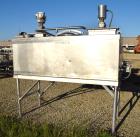 Used - Rectangular Mix Tank, Approximate 350 Gallons