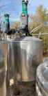 REC Industries 350 Gallon Stainless Steel Mix Tank