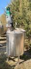Used REC Industries 150 Gallon Mix Tank – 304 Stainless Steel Vertical Mixer