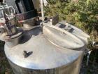 Used REC Industries 150 Gallon Mix Tank – 304 Stainless Steel Vertical Mixer