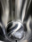 Used Stainless Steel Tank, Approximate 140 Gallon, Vertical. Approximate 32