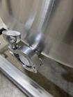 Used Stainless Steel Tank, Approximate 140 Gallon, Vertical. Approximate 32