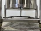 Used Stainless Steel Tank, Approximate 140 Gallon, Vertical. Approximate 32