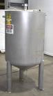 Used- Stainless Steel Jacketed Tank, Approximate 150 Gallon, Stainless Steel, Vertical. Approximate 32