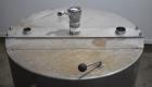 Used Stainless Steel Jacketed Tank, Approximate 150 Gallon, Stainless Steel, Vertical. Approximate 32