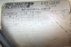 Used Stainless Steel Approximate 350 Gallon Mix Tank, Vertical. Approximate 46