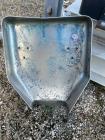Used 150 Gallon Vertical Stainless Steel Tank | 304 SS | Baffled | Cone Bottom | 36