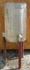 Used United Utensils Tank, 30 Gallon, model VT-30, 304 stainless steel, vertical. 18