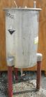 Used United Utensils Tank, 30 Gallon, model VT-30, 304 stainless steel, vertical. 18