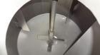 Used Val-Fab Tank, 150 Gallon, 316L Stainless Steel, Vertical. 36” Diameter x 31” straight side, flat bolt on top, dished bottom. Top entering Cheminner agitator with mechanical seal. Approximate 1” ...