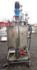 Used- Val-Fab Tank, 150 Gallon, 316L Stainless Steel, Vertical. 36